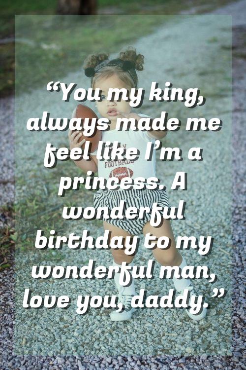 small birthday quotes for father